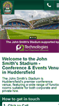 Mobile Screenshot of johnsmithsstadium.com